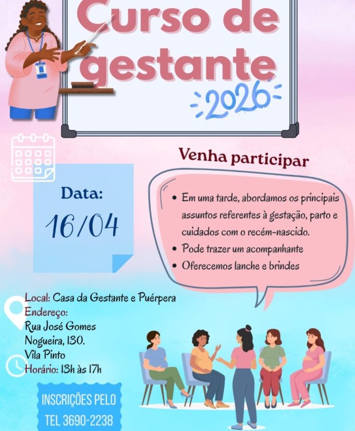 CURSO DE GESTANTE 2026