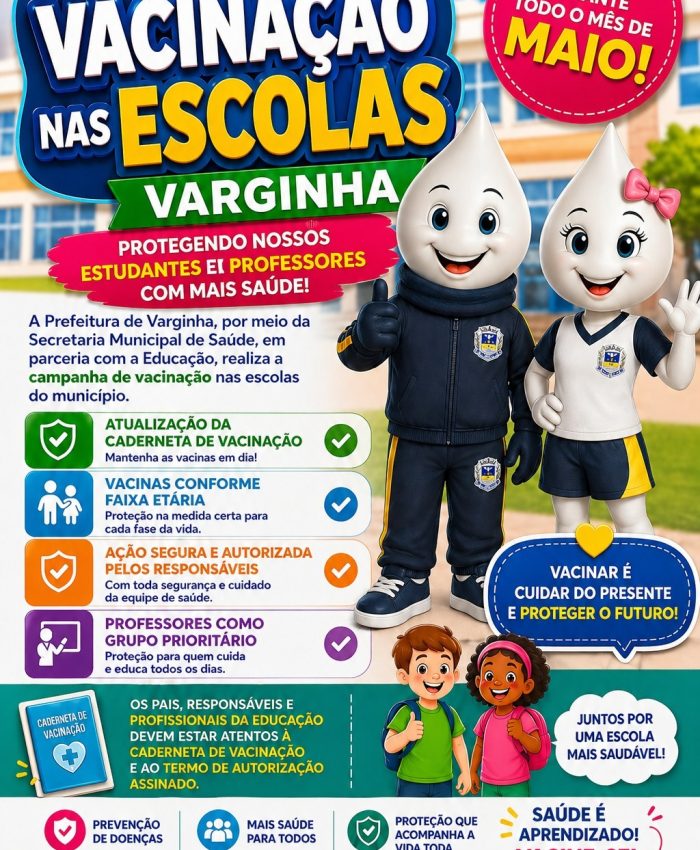 VACINAÇÃO NAS ESCOLAS
